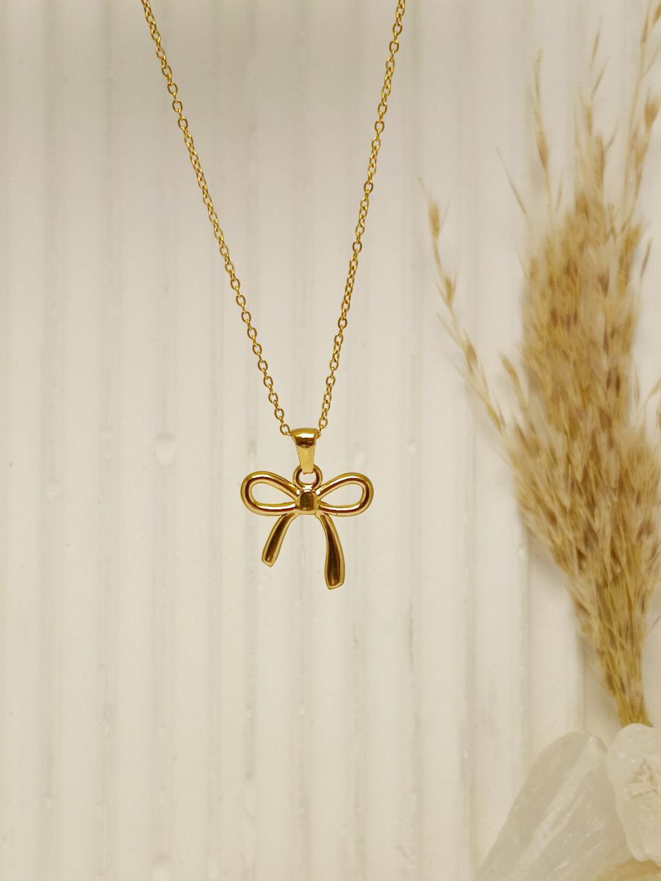 Bow Grace Necklace